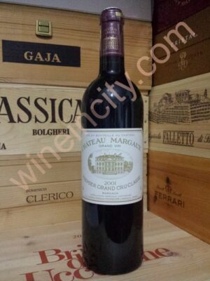 Chateau Margaux - Bordeaux 1er Grand Cru Classé AOC  "MARGAUX"  2001