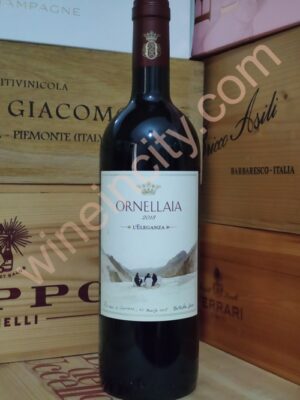 Tenuta dell'Ornellaia - Bolgheri Doc. Superiore Rosso "ORNELLAIA"  2013 Etichetta d'Autore Sp. Ed. "L'ELEGANZA"