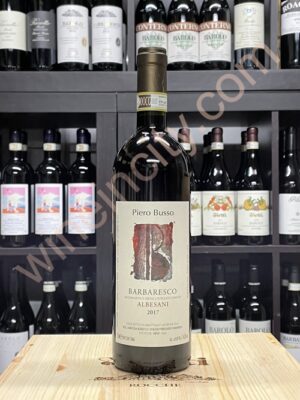 Piero Busso - Barbaresco Docg.  "ALBESANI Vigna BORGESE" 2017